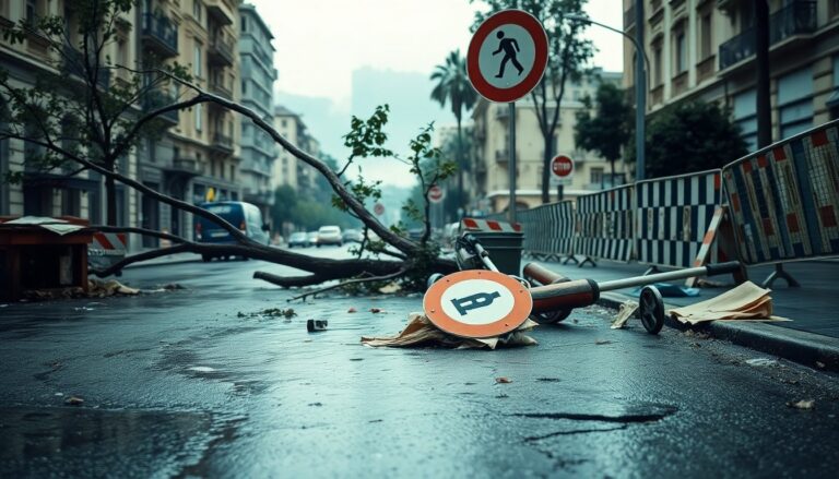 Caos viario a Roma dopo la tromba d’aria: chiusure, code e danni