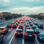 Code e rallentamenti sul Raccordo Anulare e arterie principali di Roma