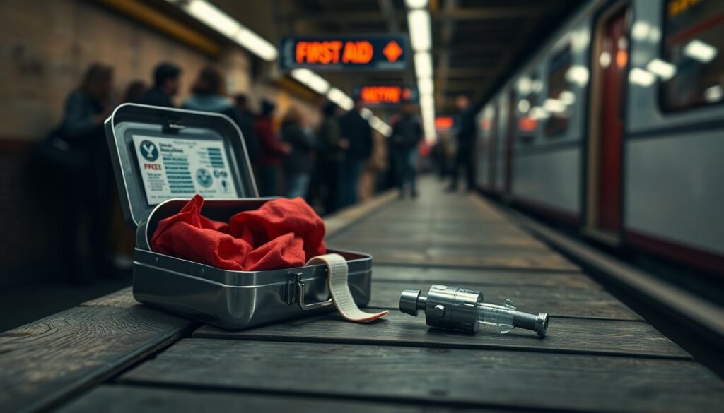 Emorragia alla gamba alla stazione Termini: 33enne soccorso in extremis e trasferito al policlinico Umberto I