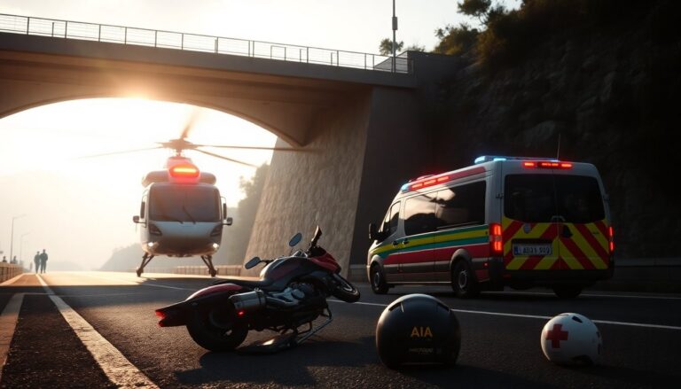 Incidente a Genzano: uomo di 65 anni trasportato in eliambulanza dopo lo scontro con una moto