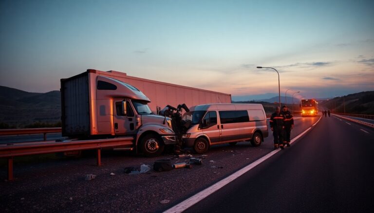 Incidente grave a Sora Nord: tir della Di Nino Trasporti investe un furgone, tre operai morti