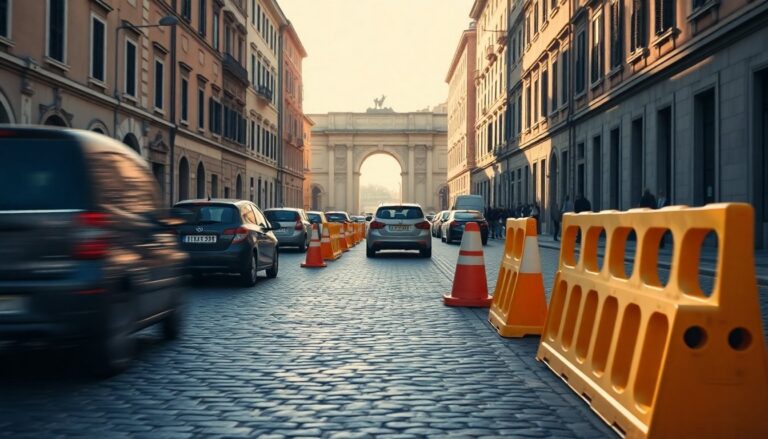 Manifestazioni in centro e a Prati: cosa cambia per il traffico a Roma il 13 giugno