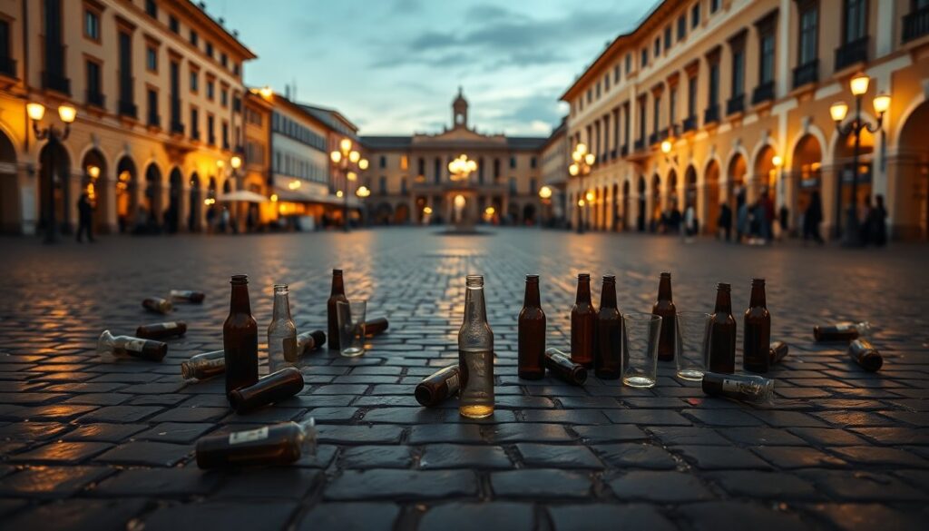 Ordinanza comunale: stop alle bevande alcoliche nelle piazze e nelle vie del centro storico