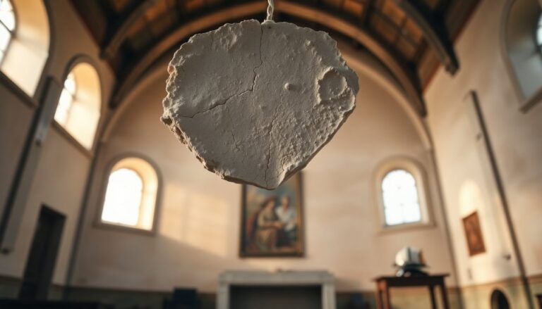 Pezzo di intonaco cade nella Chiesa Nova di Genzano: intervento di vigili del fuoco e polizia locale