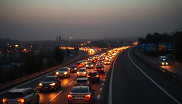 Situazione viabilità Lazio: code e incidenti a Roma e dintorni