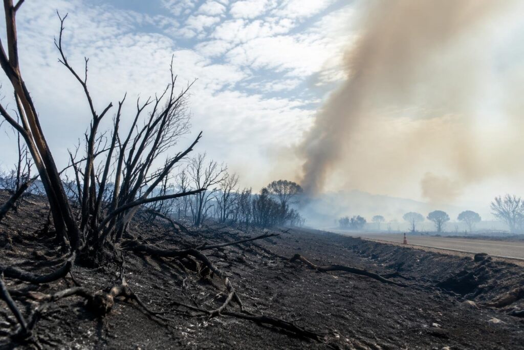 Incendio a Roma Sud: chiuso il Gra, raccomandazioni per i cittadini