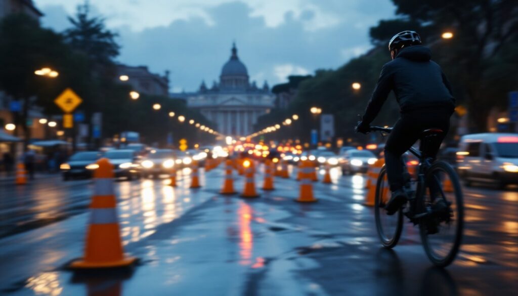 Incidenti e chiusure a Roma: aggiornamento su principali arterie