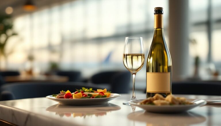 Nuovo Ferrari Spazio Bollicine all’aeroporto di Roma Fiumicino: bollicine e cucina d’autore