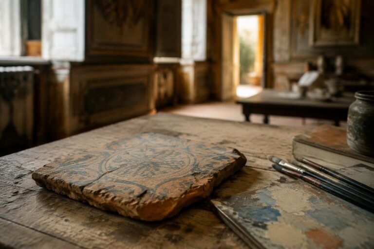 Restauro Palazzo Pamphilj: scoperta e ripristino del colore originale del ‘600