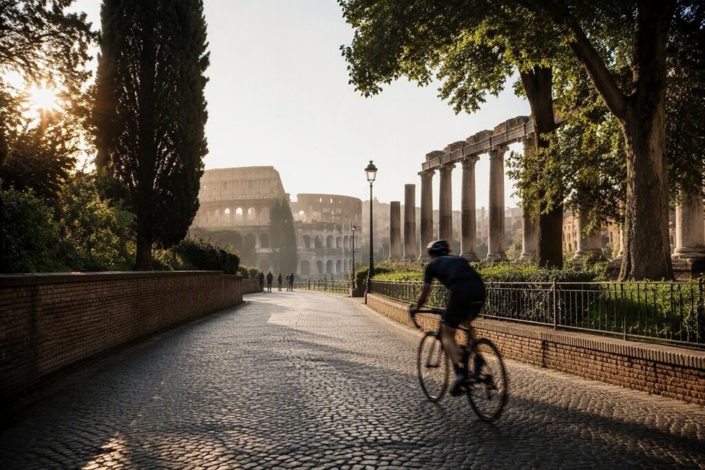 Roma in bici: percorsi cittadini per allenarsi come ai grandi giri