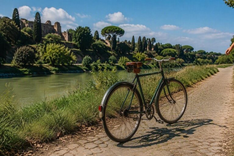 Ciclismo urbano a Roma: percorsi facili e sicuri tra parchi, Appia Antica e argini del Tevere e dell’Aniene