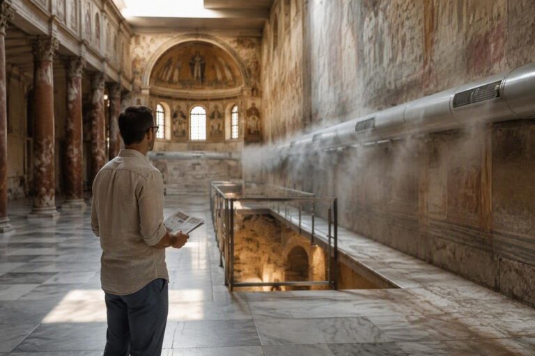 Itinerari al fresco a Roma: musei climatizzati e siti sotterranei