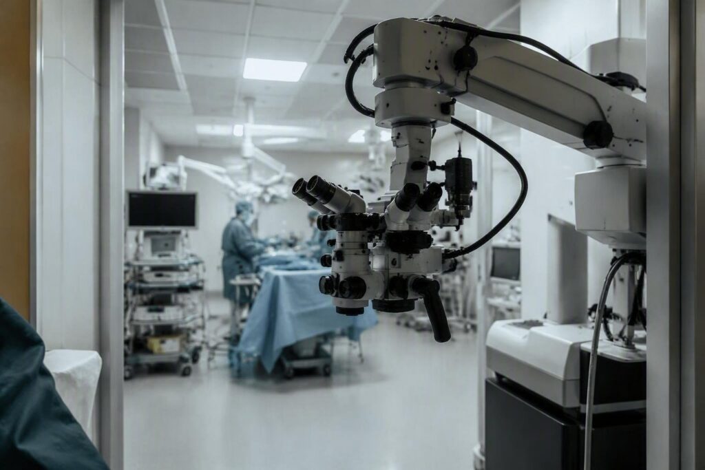 Ospedale Santa Maria Goretti: nuovo sistema di microscopia digitale 3D 4K per la Neurochirurgia