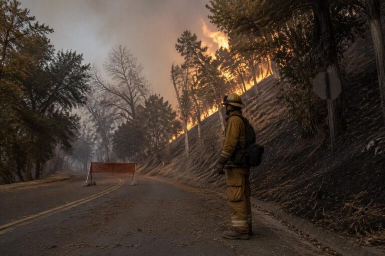 San Giovanni Incarico: incendio divampa verso il santuario, chiusa la provinciale 82