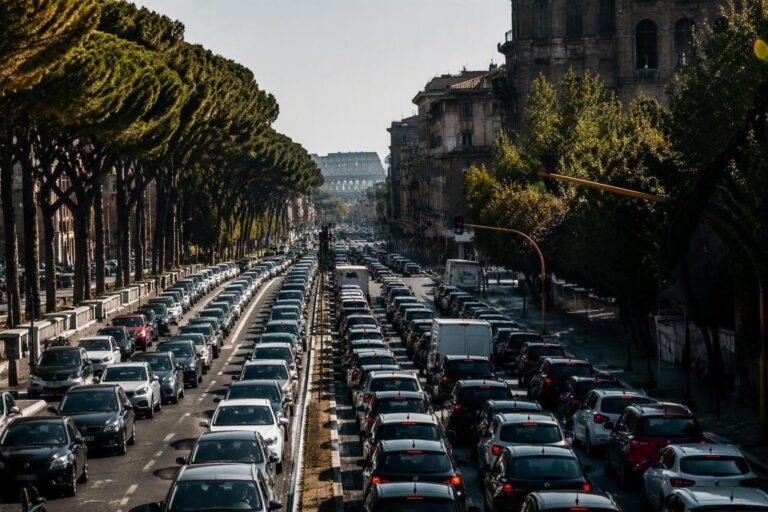 Traffico e caldo a Roma: le zone da evitare domenica 2 agosto