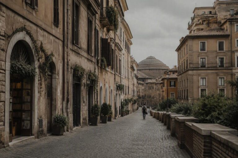 Vacanze letterarie a Roma tra romanzi, librerie e soste golose