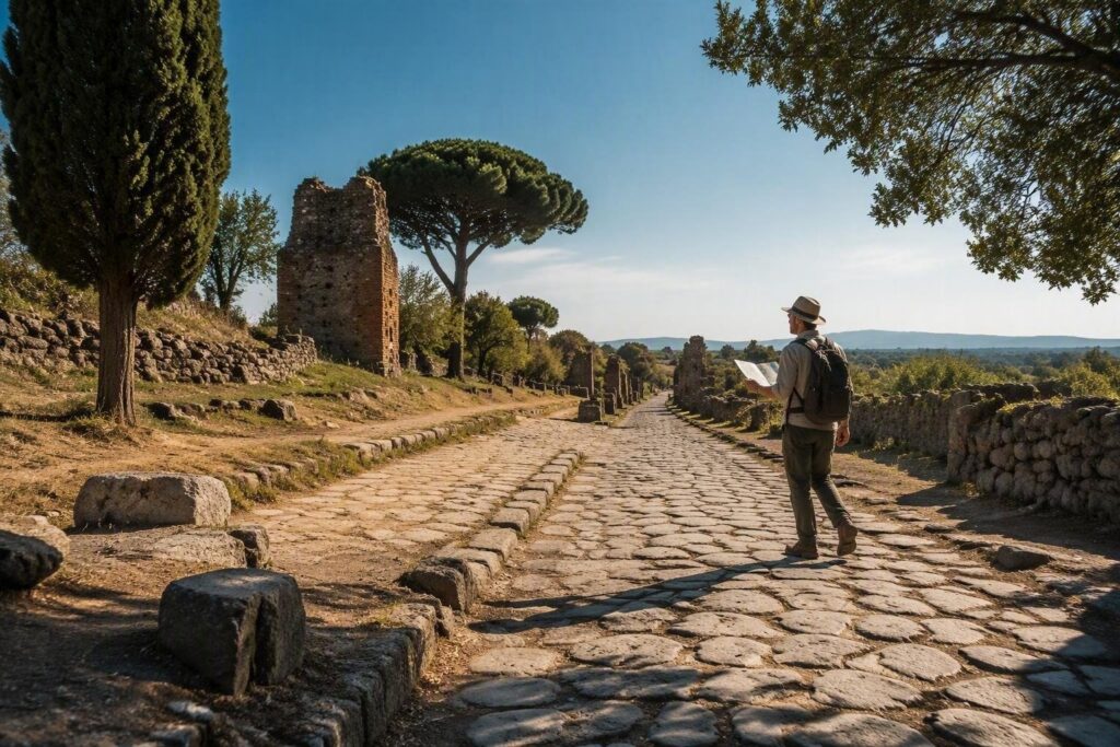 Via Appia Antica a piedi: itinerari, soste e consigli pratici
