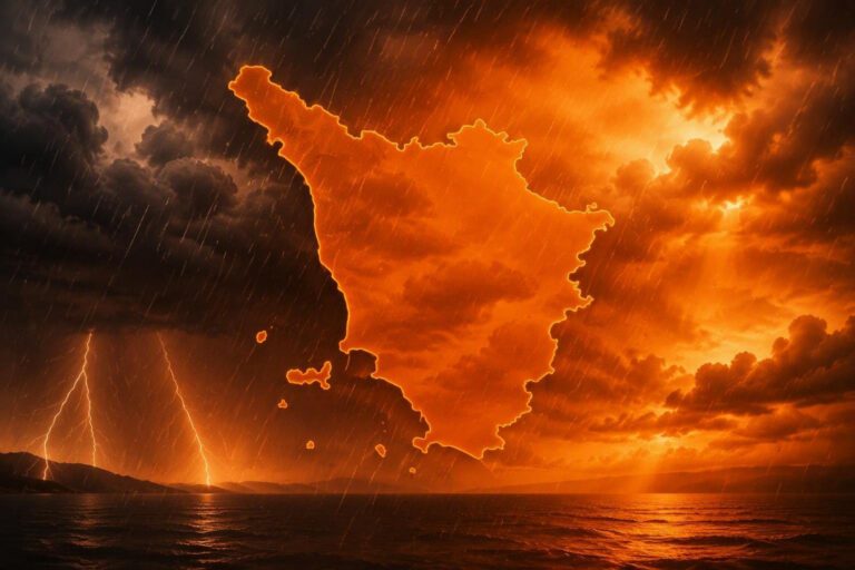 Allerta meteo arancione per pioggia su Roma