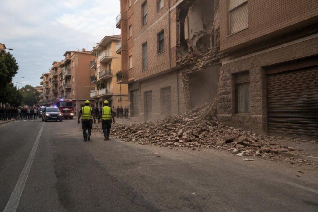 Incidente a Pietralata: deflagrazione durante intervento su nido d’api