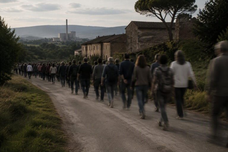 La protesta dei Castelli Romani contro l’inceneritore di Santa Palomba arriva al Vaticano