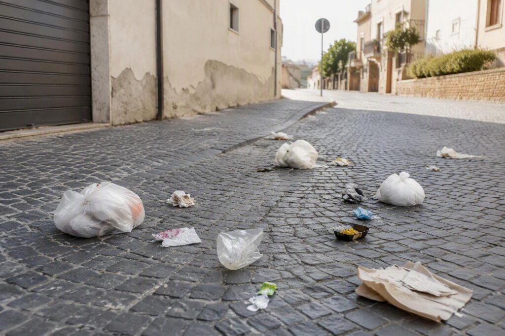 Rifiuti abbandonati: Fiano Romano non li raccoglierà più