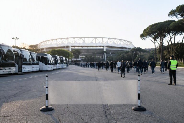 Roma-Atalanta: le misure per il traffico e il trasporto pubblico