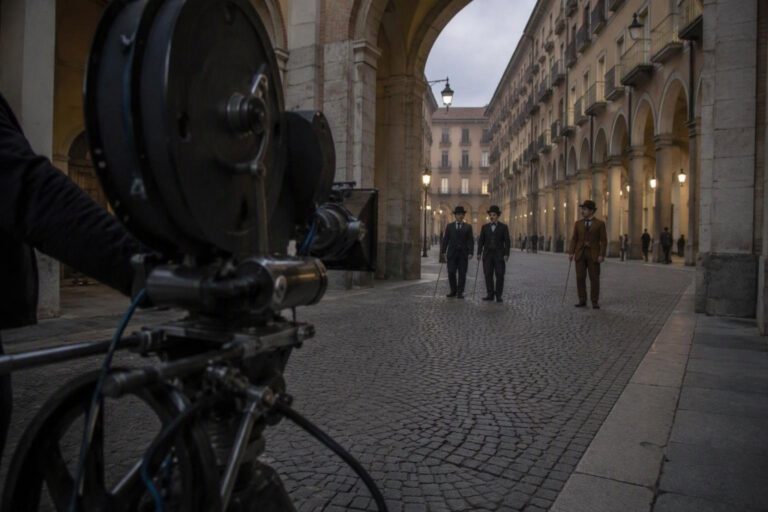 Set cinematografico a Torino: Adam Sandler e star hollywoodiane