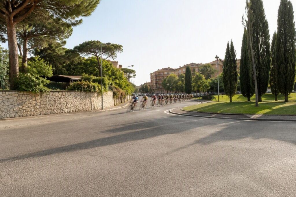 21ª tappa Giro dell’Agro Pontino: Trovarelli e Mancini a Pomezia