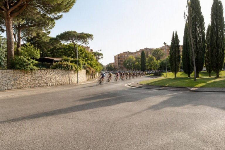 21ª tappa Giro dell’Agro Pontino: Trovarelli e Mancini a Pomezia