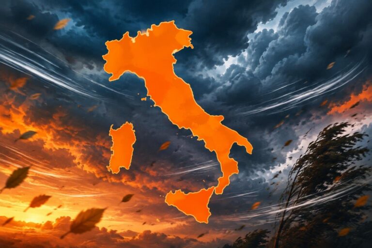 Allerta arancione per vento su Roma il 20 ottobre