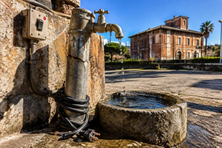Acqua interrotta a Sabaudia per guasto elettrico, fine prevista a 12:00