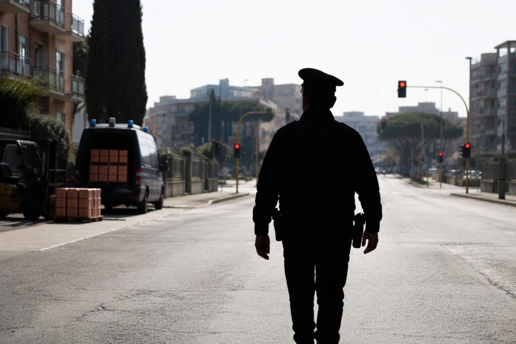 Caccia all’uomo su via Collatina: 40 kg di rame recuperati