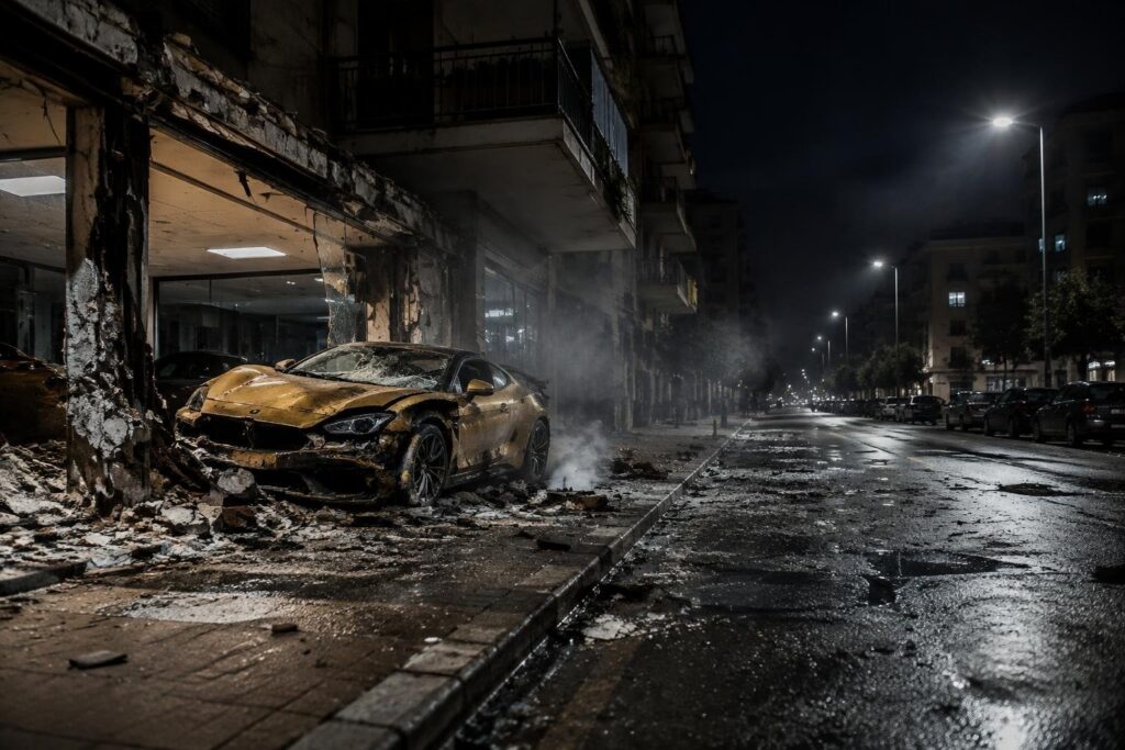 Esplosione in via dei Platani: ottava bomba a Roma Est in 45 giorni