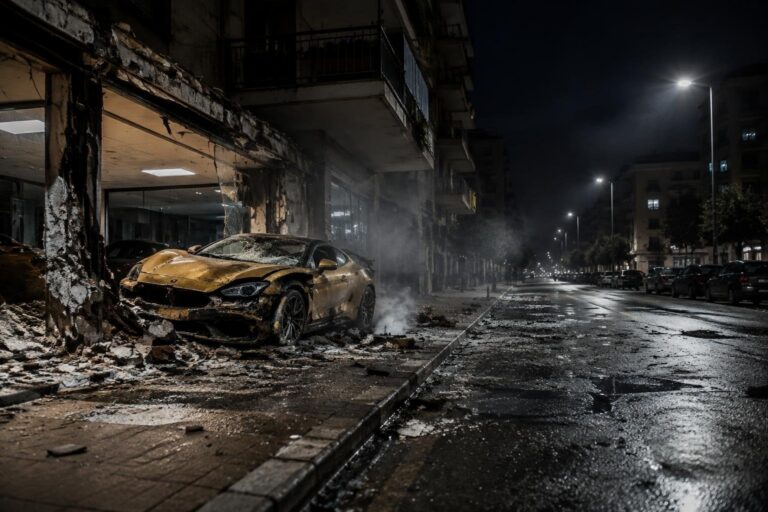 Esplosione in via dei Platani: ottava bomba a Roma Est in 45 giorni