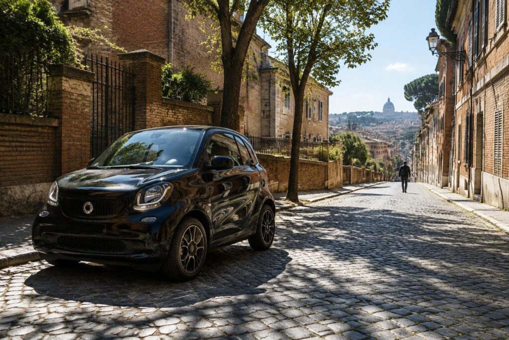 Microcar nera, sei vittime e nuovo indizio a Roma