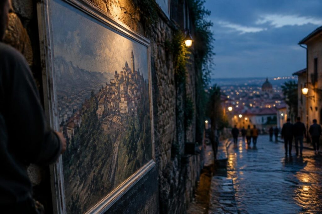 Mostra di pittura Grappolo d’Oro 2026 attira visitatori a Velletri