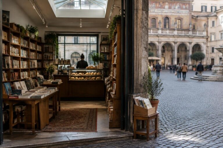 Nuove regole per le librerie indipendenti di Roma: cibo e piazza