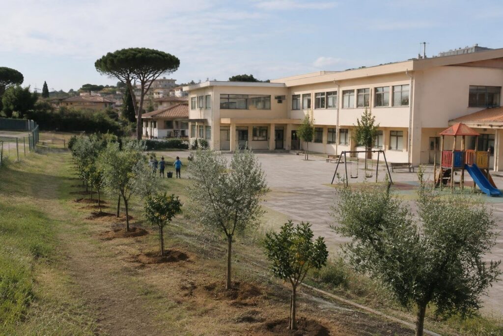 Nuovi ulivi e agrumi per parchi e scuole di Cerveteri