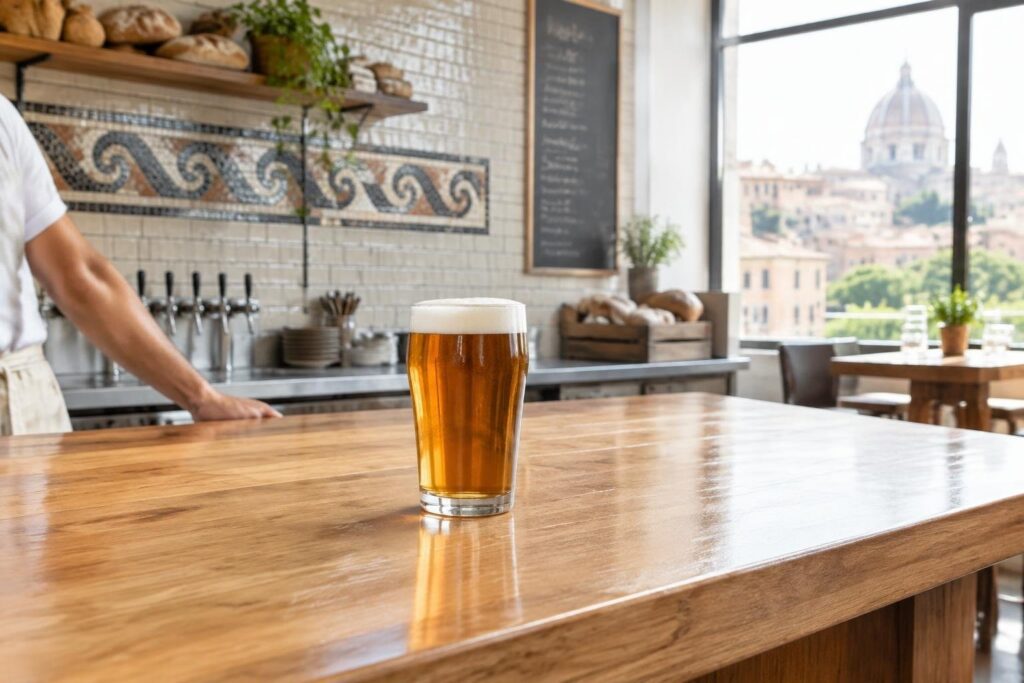 Roma birra artigianale: mappa dei quartieri e percorsi