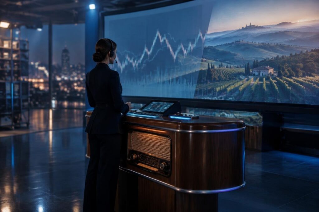 Sanremo 2027: la voce di Sacchetti unisce finanza, radio e Molise