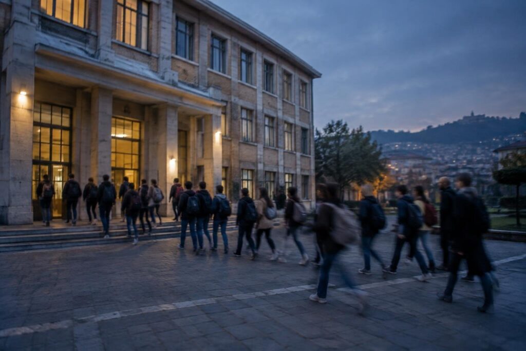 Sciopero a Tivoli: studenti chiedono edifici scolastici sicuri