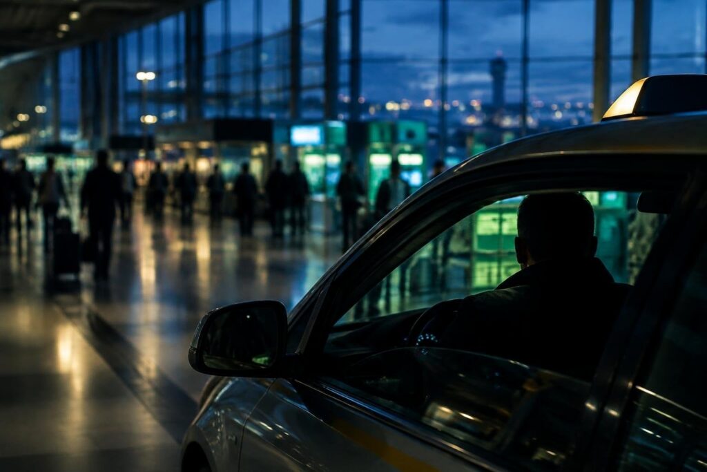 Violenta scazzottata tra tassisti e NCC al terminal di Fiumicino, ferita una turista
