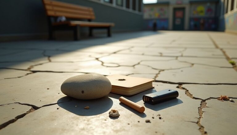 Violenza in cortile: studenti lanciano pietre a docente per fumo