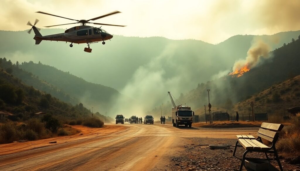 Incendio a Serdiana: il Corpo Forestale mobilita un elicottero dalla base di Villasalto