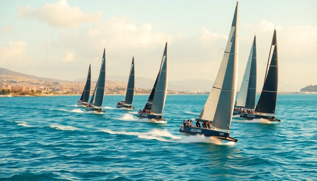 Luna Rossa giovanile guida le preliminari della America’s Cup a Cagliari