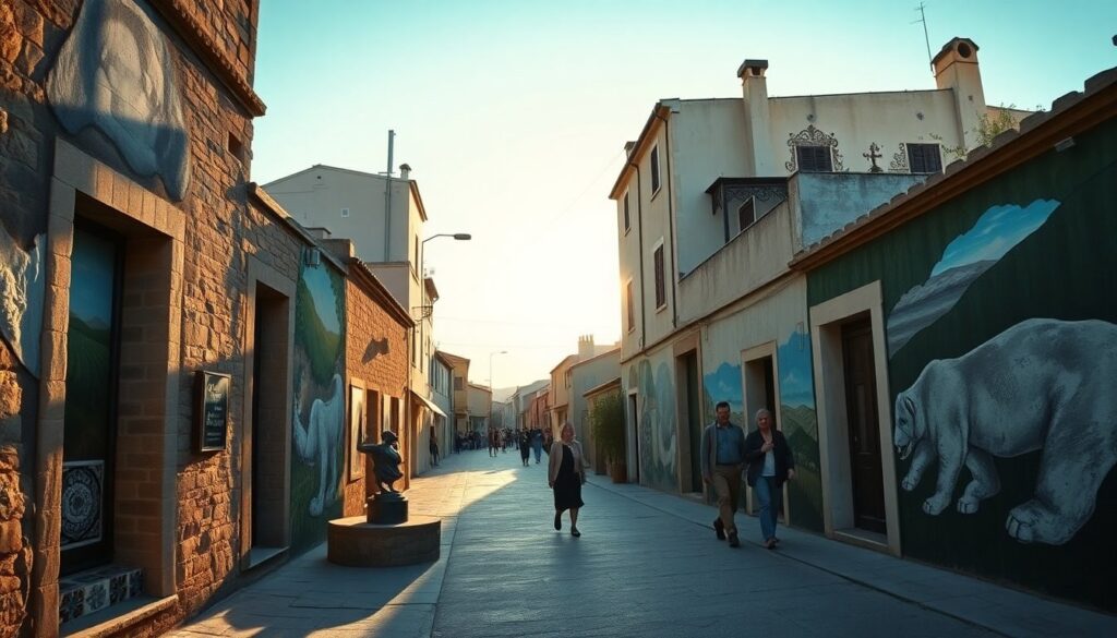 Murales e memoria: il borgo sardo trasformato in museo a cielo aperto