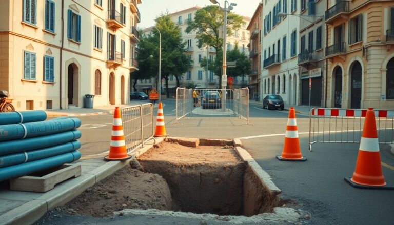 Sassari, nuova condotta idrica in viale Caprera: ecco zone e orari dei disagi