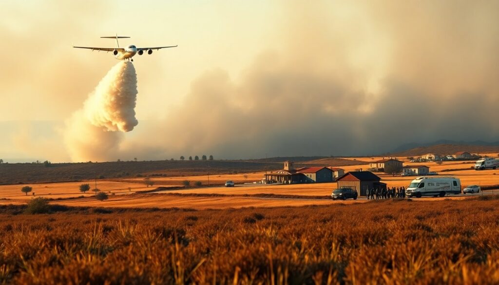 Viddalba, rogo a Li Reni: intervento di Canadair ed evacuazioni