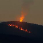 Incendio boschivo rilevato a 21,6 km da Cagliari