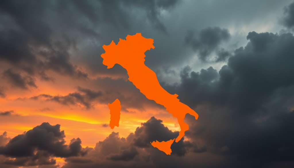 Allerta meteo arancione per vento su Sardegna